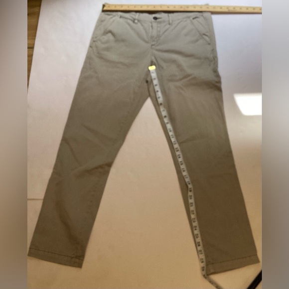 Pilcro and Letterpress women’s khaki /beige cotton pants, size 29 - Picture 3 of 11